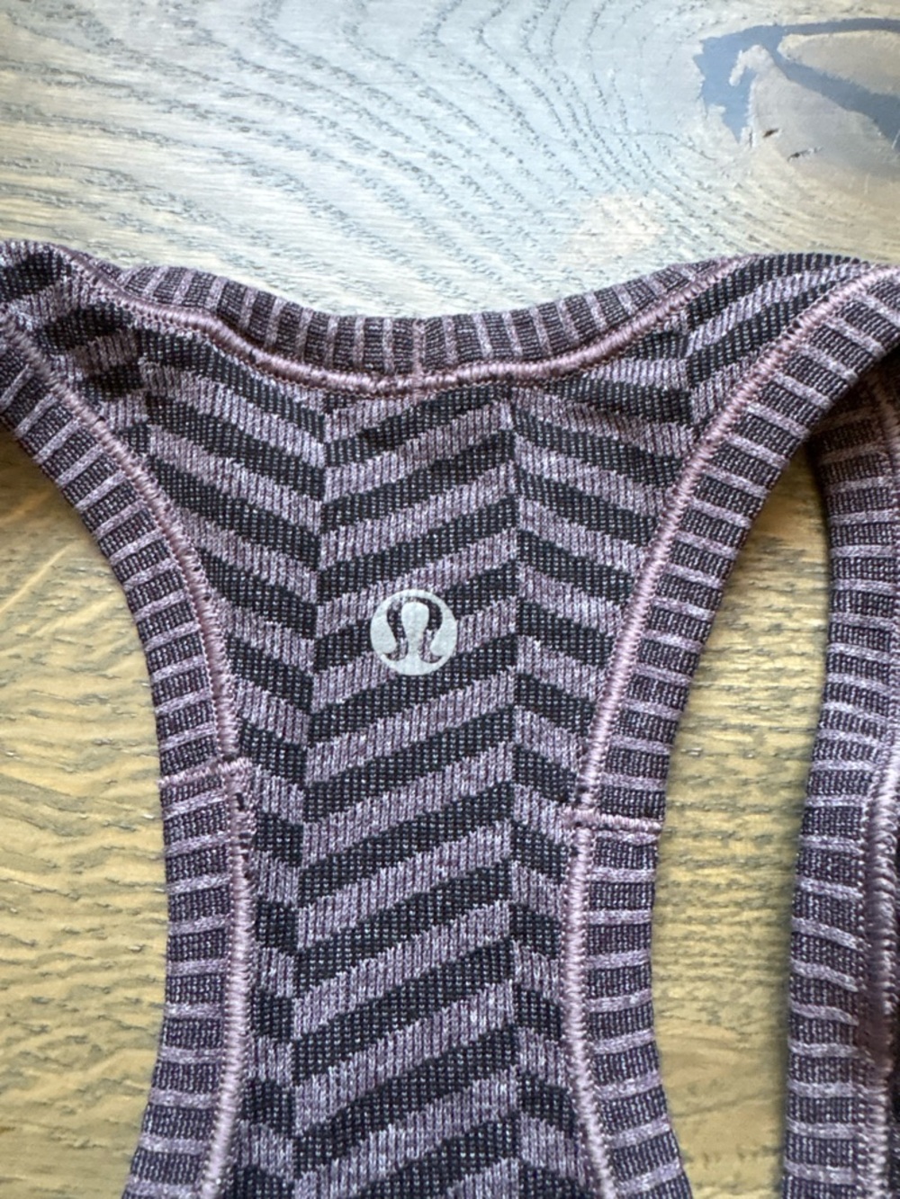 Lululemon Swiftly Tech Racerback In Heathered Black Cherry Size 2 - Picture 10 of 12
